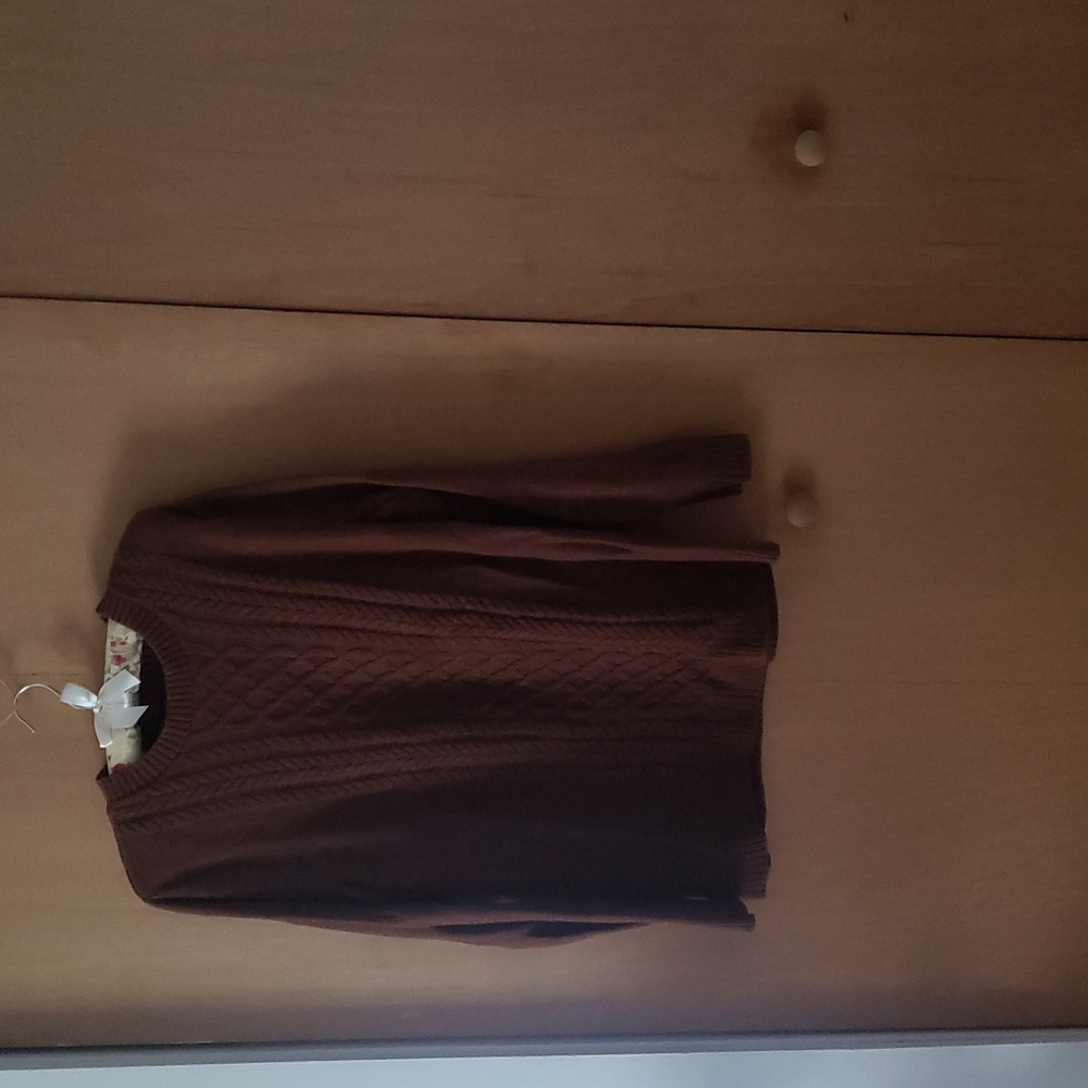 Knitted Brown Sweater